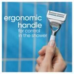 Gillette Venus For Pubic Hair & Skin Women's Razor, 2 Blade Refills and 2in1 Shave Gel and Cleanser 190ml - Image 3