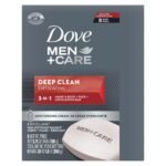 Dove Men+Care Men's Bar Soap Deep Clean 8 Bars More Moisturizing Than Bar Soap Effectively Washes Away Bacteria, Nourishes Your Skin 3.75 oz - Image 7