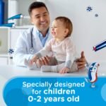 Aquafresh Milk Teeth Baby Toothbrush, Specially Designed for Children aged 0-2 by Dental Experts, Toddler Toothbrush in Plastic-free Packaging, Extra Soft Bristles - Assorted (Random) Color - Image 7