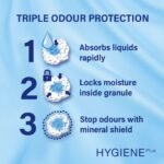 CATSAN - Hygiene Plus Non-Clumping Adult Cat Litter and Kitten Litter - 20L - 100% Natural and Absorbent - Image 7