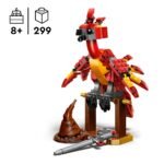 LEGO Harry Potter Fawkes: Dumbledore’s Phoenix Toy – Play & Display Bird Figure – Incl. Sorting Hat & Sword of Gryffindor – Birthday Gift for 8+ Year Old Girls & Boys - 76448 - Image 10