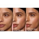 e.l.f. Halo Glow Powder Filter, Pressed Finishing Powder, Buildable Coverage, Crease-Resistant, Blurs the Appearance of Pores, With Velour Puff and Mirror, Vegan & Cruelty-Free, Medium Warm - Image 5