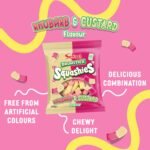 Swizzels Squashies Sweets - Rhubarb and Custard Flavour Squashies - Single Pack 140g - Image 5