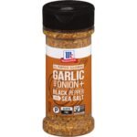 McCormick Garlic Onion Black Pepper And Sea Salt All Purpose Seasoning 120g