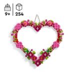 LEGO Heart Ornament Toy - Kids' Arts & Crafts Kit incl. a Display Model with Flowers, Leaves & Smaller Hearts - Birthday Gift for 9+ Year Old Girls & Boys - 40638 - Image 8