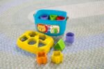 Fisher-Price Stacking Toy Baby’s First Blocks Set of 10 Shapes for Sorting Play for Infants Ages 6+ Months, FFC84 - Image 6