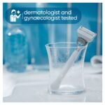 Gillette Venus For Pubic Hair & Skin Women's Razor, 2 Blade Refills and 2in1 Shave Gel and Cleanser 190ml - Image 6