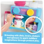 Toomies Bath Barista - Pretend Cafe Baby Bath Toys - Wall Mounted Bubble Bath Play Kitchen Toddler Toys - Kids Kitchen Set Includes 3 Cups, 1 Jug, 1 Shaker - +18 Months Boys Toys & Girls Toys - Image 4