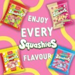 Swizzels Squashies Sweets - Rhubarb and Custard Flavour Squashies - Single Pack 140g - Image 3